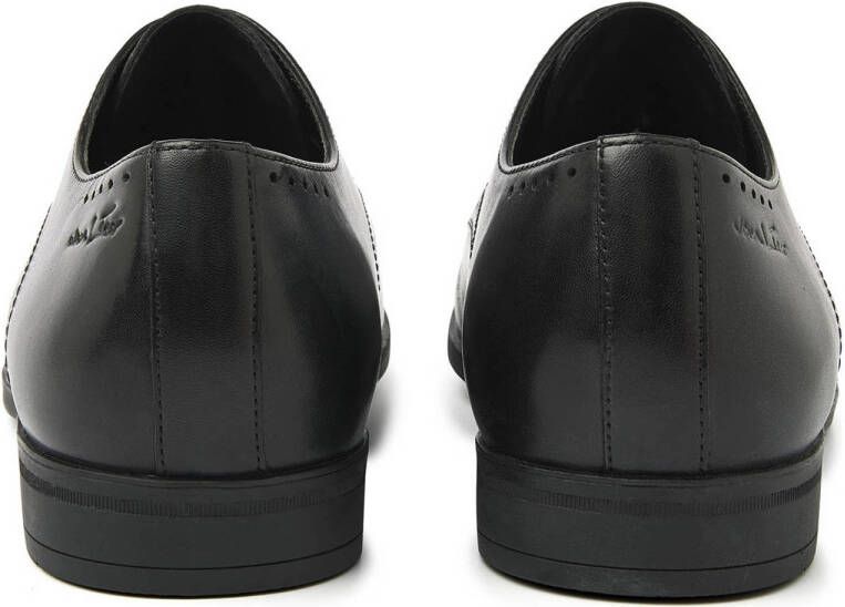 Van Lier Portofino leren veterschoenen zwart