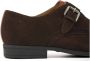 Van Lier Portofino suède gespschoenen bruin - Thumbnail 2