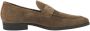 Van Lier Portofino suède loafers taupe - Thumbnail 2