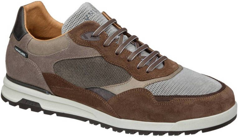 Van Lier Ravello suède sneakers taupe