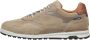 Van Lier Ravello suède sneakers taupe - Thumbnail 2