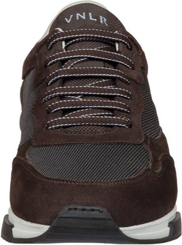 Van Lier Romeo nubuck sneakers donkerbruin