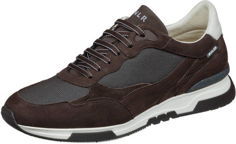 Van Lier Romeo nubuck sneakers donkerbruin