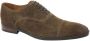 Van Lier suède veterschoenen cognac - Thumbnail 2