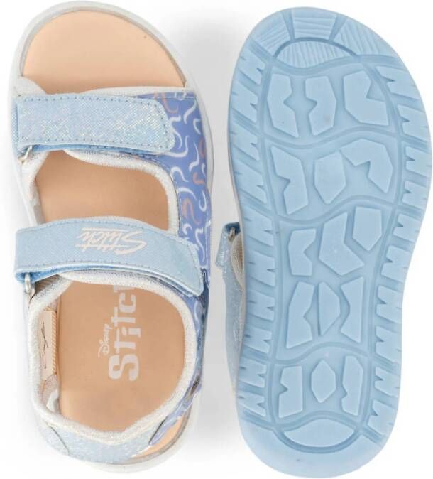 vanHaren Stitch sandalen lichtblauw