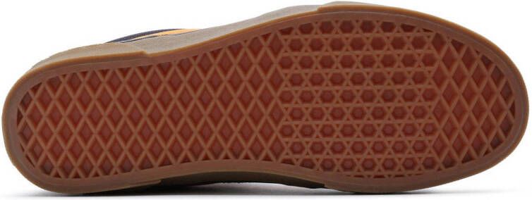 Vans Caldrone Suede Gum Heren vrijetijds schoenen Charcoal Yellow