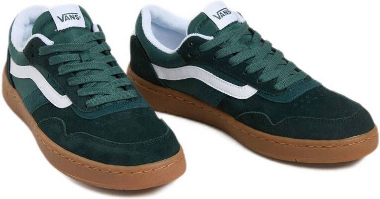 VANS Cruze 3.0 sneakers donkergroen wit