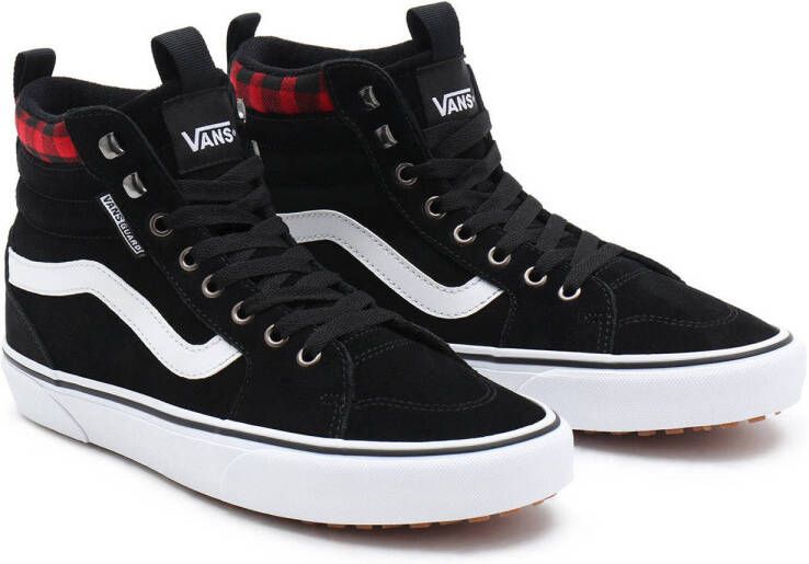 VANS Filmore Hi Guard sneakers zwart wit rood