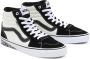 VANS Filmore Hi Guard suede sneakers zwart wit - Thumbnail 3