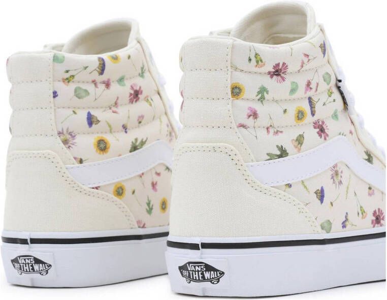 VANS Filmore Hi sneakers ecru bloem