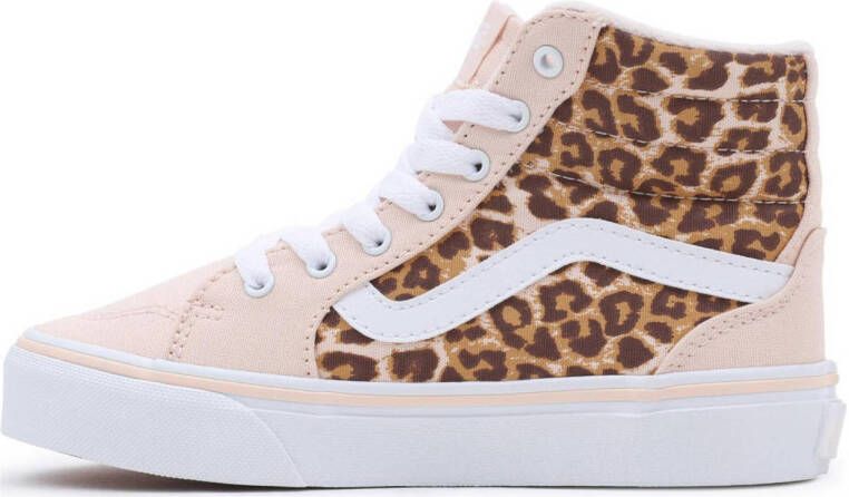 VANS Filmore Hi sneakers roze dierenprint