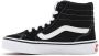 Vans Filmore Hi sneakers zwart wit Jongens Meisjes Suede Effen 30.5 - Thumbnail 6