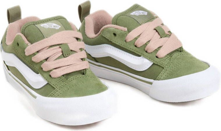 VANS Knu Skool sneakers groen roze