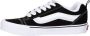 Vans Knu Skool | Black True White Zwart Suede Lage sneakers Unisex - Thumbnail 13