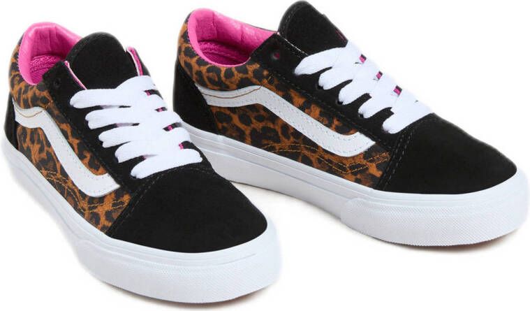 VANS Old Skool sneakers zwart camel roze