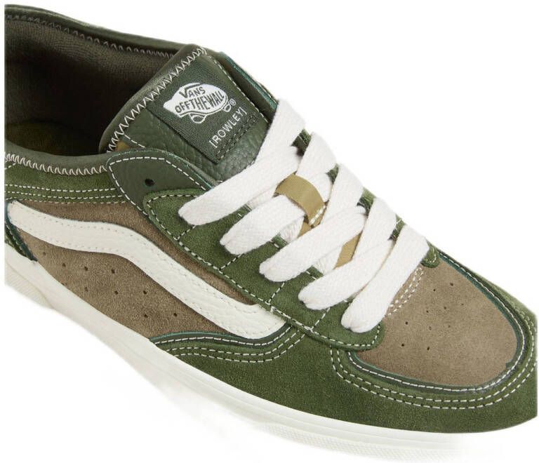 VANS Rowley Classic sneakers groen zand