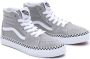 Vans SK8-Hi Checkerboard Foxing sneakers grijs Suede Meerkleurig 27 - Thumbnail 3