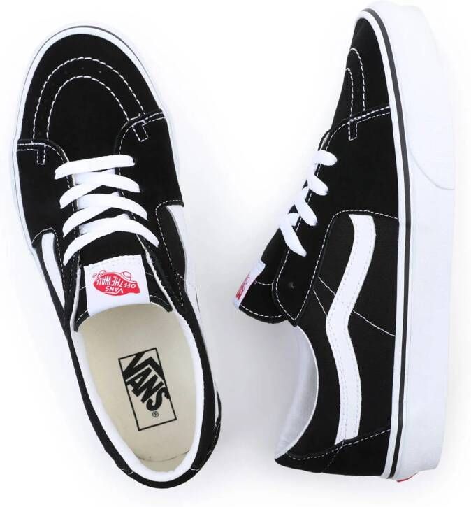 VANS SK8 Low suède sneakers zwart wit