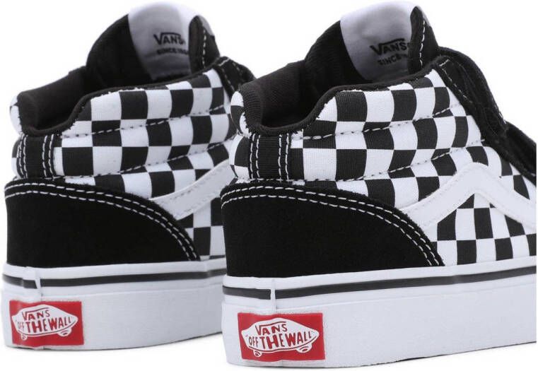 VANS Ward Mid V sneakers zwart wit