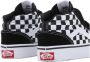 Vans Ward sneakers zwart wit Jongens Meisjes Canvas Effen 38 - Thumbnail 5