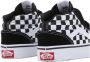 Vans Ward sneakers zwart wit Jongens Meisjes Canvas Effen 38 - Thumbnail 4