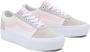 Vans Dames WM Ward Platform Color Block Beige - Thumbnail 5