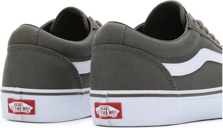 Vans ward sneakers bruin wit heren