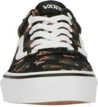 Vans Ward sneakers zwart bloemen Meisjes Canvas 34