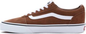 VANS Ward suède sneakers bruin wit