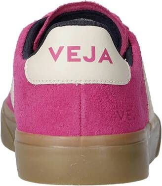 Veja Campo Bold suède sneakers roze