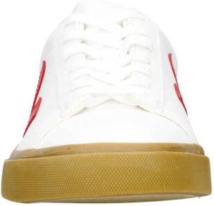 Veja Campo leren sneakers wit