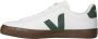 Veja Campo leren sneakers wit groen - Thumbnail 3