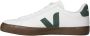 Veja Campo leren sneakers wit groen - Thumbnail 3