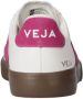 Veja Campo leren sneakers wit roze - Thumbnail 2
