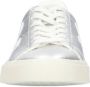 Veja Zilveren Leren Sneakers Ronde Neus Model Gray Dames - Thumbnail 4
