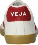 Veja Esplar Logo leren sneakers wit rood - Thumbnail 2