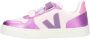 Veja Small V-10 leren sneakers roze - Thumbnail 3