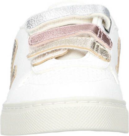 Veja Small V-10 leren sneakers wit