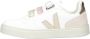 Veja Small V-10 Sneakers Leren Sneaker Meisjes Wit - Thumbnail 4
