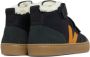 Veja Small V-10 Mid Sneakers Leren Sneaker Kids Zwart - Thumbnail 4