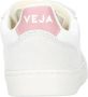 Veja Small V-90 leren sneakers wit roze - Thumbnail 3