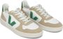 Veja Witte Leren Sneakers met Beige Suède Inzetstukken White Heren - Thumbnail 8