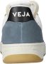Veja V-10 leren sneakers blauw wit - Thumbnail 3