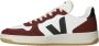 Veja V-10 leren sneakers rood wit - Thumbnail 3