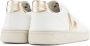 Veja V-10 Chromefree Leather Sneakers Wit Platine Vx0502935 White - Thumbnail 5