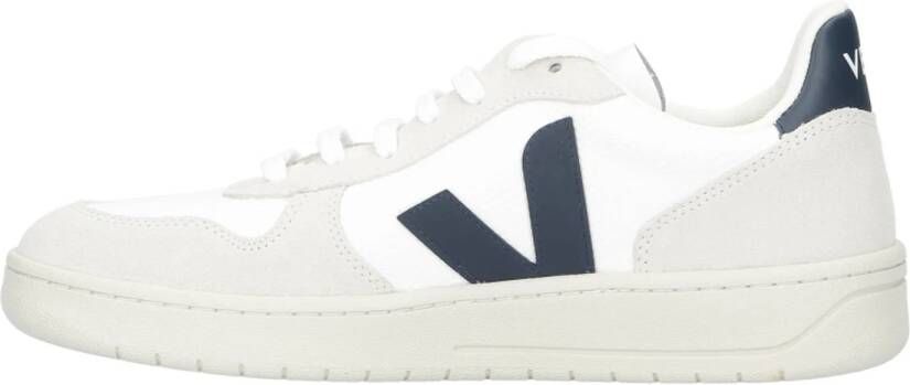 Veja V-10 leren sneakers wit