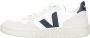 Veja Gerecyclede B-Mesh Sneakers met Marineblauwe Accenten White - Thumbnail 8