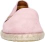 Verbenas Carmen Serraje leren espadrilles lichtroze - Thumbnail 2