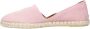 Verbenas Carmen Serraje leren espadrilles lichtroze - Thumbnail 3