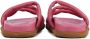 Via Vai 58158 Candy Pop leren slippers roze - Thumbnail 5